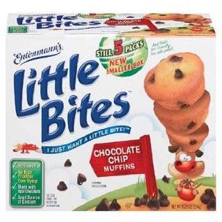 Entenmanns Little Bites 5 ct Chocolate Chip Muffins 8.25 oz (Pack of 