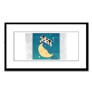    Small Framed Print Cow Jumped Over the Moon 