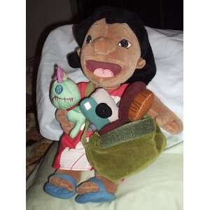   : Disneys Lilo & Stitch Lilo and Scrump Plush Doll 12 Toys & Games
