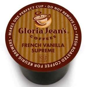 50 K Cups Gloria Jeans Coffee Keurig FRENCH VANILLA  