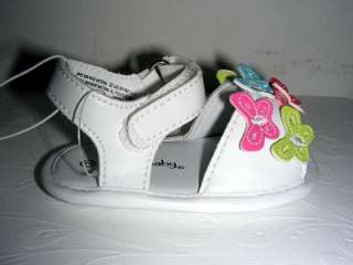 KOALA KIDS White Butterfly Sandals SIZE 1 ~NEW~  