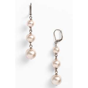  Givenchy Kalahari Pearl Linear Drop Earrings Jewelry