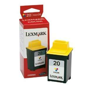  NEW LEXMARK OEM INKJET INK FOR X4270   1 #20 SD COLOR INK 