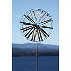 Wagon Wheel Wind Spinner Kinetic Sculpture