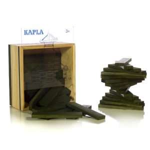  Kapla 40 Piece Wooden Block Set In Green: Toys & Games