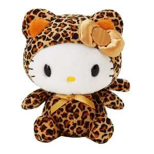   Hello Kitty   Hello Kitty 8 Brown Leopard Leo Plush Toys & Games
