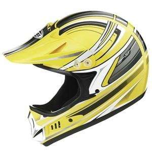  GMax Youth GM36Y Helmet   Youth Small/Yellow/Black/White 