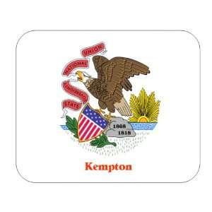  US State Flag   Kempton, Illinois (IL) Mouse Pad 