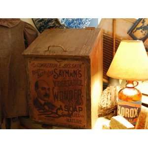  Saymans Laundry Soap Wash Room Storage Bin Cupboard Box 
