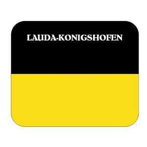  Baden Wurttemberg, Lauda Konigshofen Mouse Pad Everything 