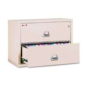 FireKing Insulated 2 Drawer Lateral File, Letter/Legal, 37 1/2w x22 1 