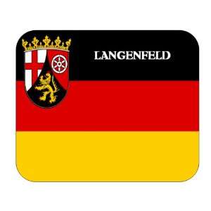    Palatinate (Rheinland Pfalz), Langenfeld Mouse Pad 