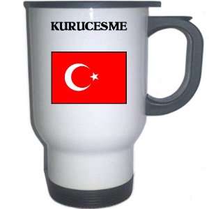  Turkey   KURUCESME White Stainless Steel Mug Everything 