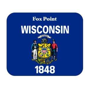  US State Flag   Fox Point, Wisconsin (WI) Mouse Pad 