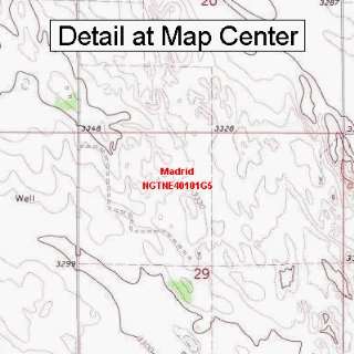  Map   Madrid, Nebraska (Folded/Waterproof)