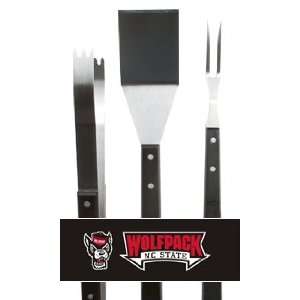  3 Piece NCAA North Carolina State Wolfpack BBQ Grilling 