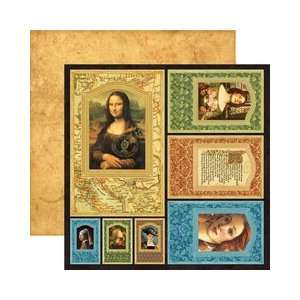 Renaissance Faire Double Sided Cover Weight Die Cuts 12X12 Frames 