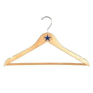   of 3 NFL Dallas Cowboys Wooden Clothes Hangers 17 Home & Kitchen