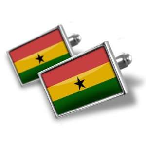  Cufflinks Ghana Flag   Hand Made Cuff Links A MANS 