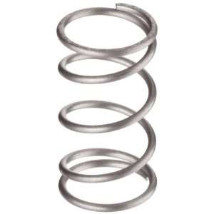 Compression Spring, 302 Stainless Steel, Inch, 0.455 OD, 0.039 Wire 