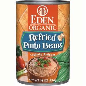  Eden Foods Organic Refried Pinto Beans    16 oz: Health 