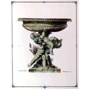  Youthful Fountain I Poster Print