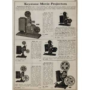   Home Movie Film Projectors   Original Print Ad