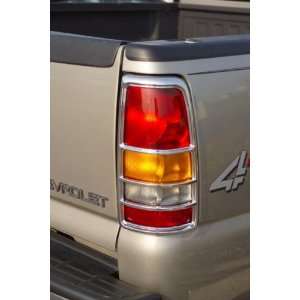    Putco Chrome Tail Lamp Covers, for the 2005 Hummer H2: Automotive