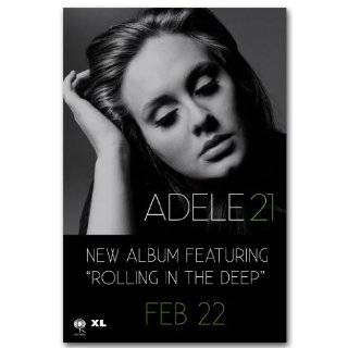 Adele Poster   Promo Flyer 11 X 17   Rolling in the Deep 21
