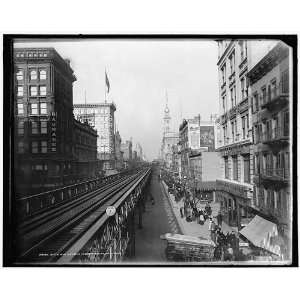 Sixth Ave. up from Fourteenth St.,New York