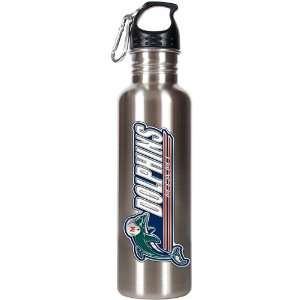   Dolphins NFL 26oz Stainless Steel Water Bottle: Sports & Outdoors