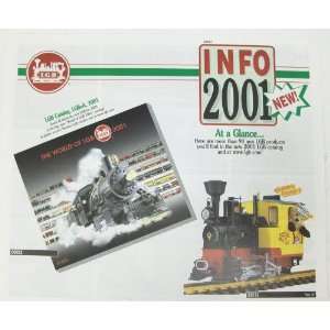  LGB 2001 G Scale Info Pamphlet Toys & Games
