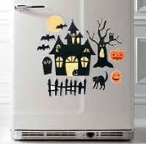  Halloween Spooky House Large Magnet Set for Your Fridge 
