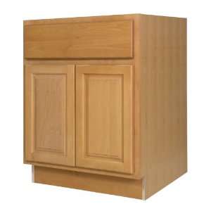   Ready to Install All Wood Kitchen Cabinet, Vermont Honey Spice Maple