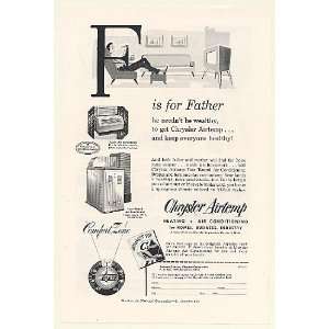  1953 Chrysler Airtemp Air Conditioning F for Father Print 