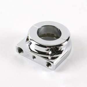  JX Dual Cable Housing for Thread in Cable Chrome   Harley 