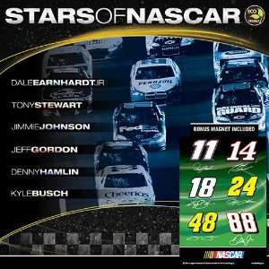 Time Factory Stars Of Nascar 2012 12 Month 12 X 12 Calendar With 