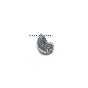   Seashell Charm, 7 by 11mm, Silver, 50 Pack Arts, Crafts & Sewing