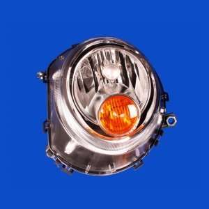   Hard Top Halogen with Amber Turn Signal Headlight Assembly Driver Side