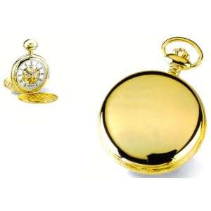 Pocket Watch 17 jewels   Charles Hubert 14kt Gold Plated Double Cover 