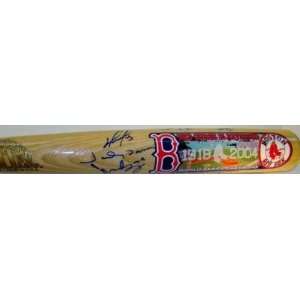  2004 W.S. Red Sox Team 22 SIGNED Cooperstown Bat JSA 