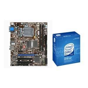  MSI G41M P33 Motherboard & Intel Core 2 Duo E7500 