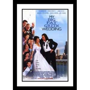  My Big Fat Greek Wedding Framed and Double Matted 20x26 Movie 