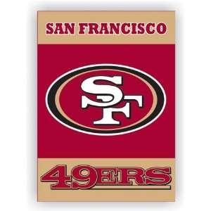   : San Francisco 49ers 28x40 Double Sided Banner: Sports & Outdoors