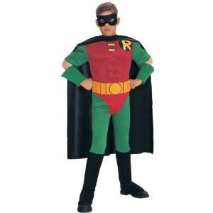  Deluxe Muscle Chest Kids Robin Costume: Toys & Games