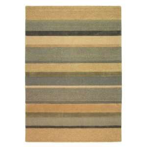   Campman Luna Stripe 4 3 x 6 3 Carpet Wool Tan Furniture & Decor