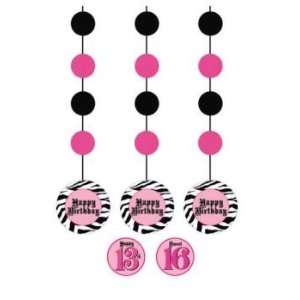  Super Stylish Danglers w/13th and Sweet 16 Stickers 