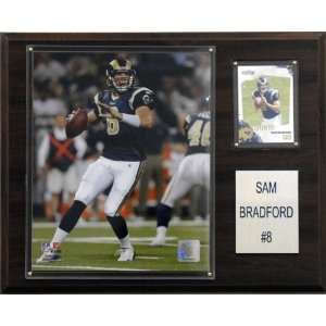  NFL Sam Bradford St. Louis Rams Player Plaque: Sports 
