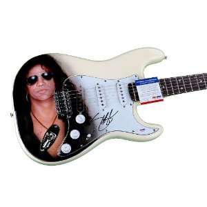  Slash Autographed Signed Airbrush Fender Guitar & Proof 