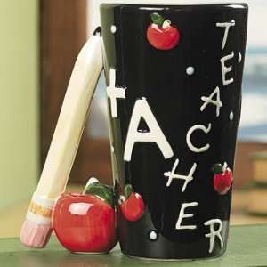 Teacher Mug with Pencil Handle   Teacher Resources & Teacher Supplies 
